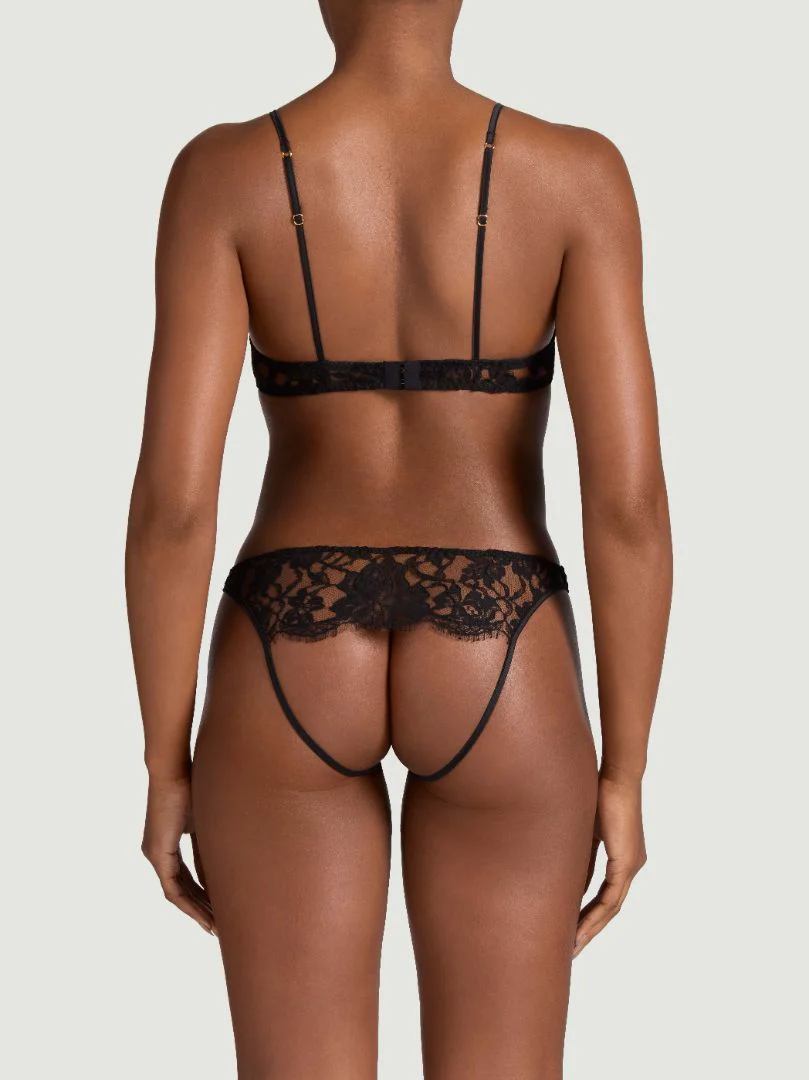 Coco de Mer Aphrodite Wired Open Bra - Image 4