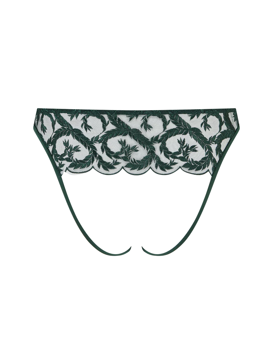 Coco de Mer Arletta Open Knicker - Image 5