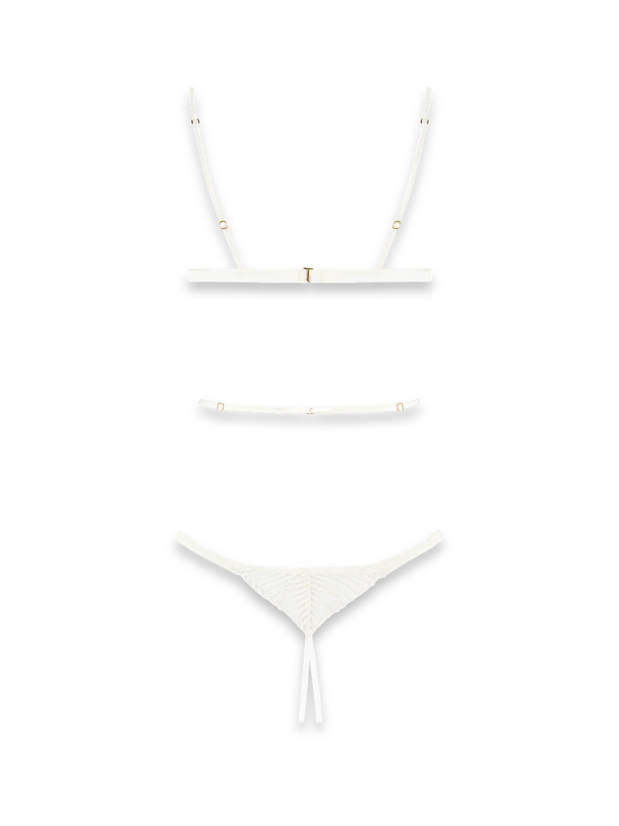 Coco de Mer Athena in Ivory Playsuit - Image 7