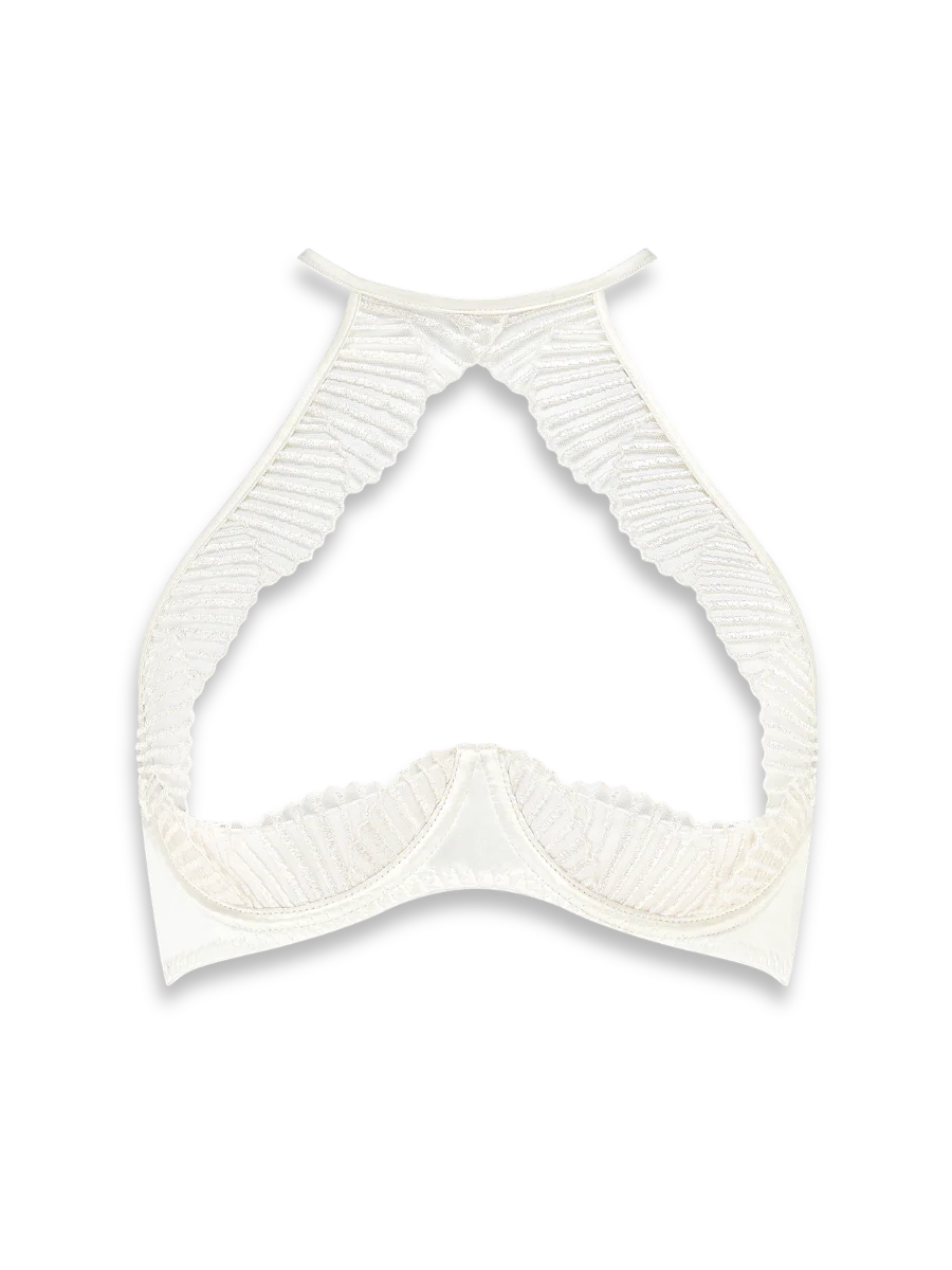 Coco de Mer Athena in Ivory Quarter Cup Bra
