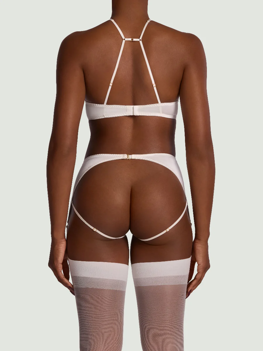 Coco de Mer Athena in Ivory Quarter Cup Bra - Image 4