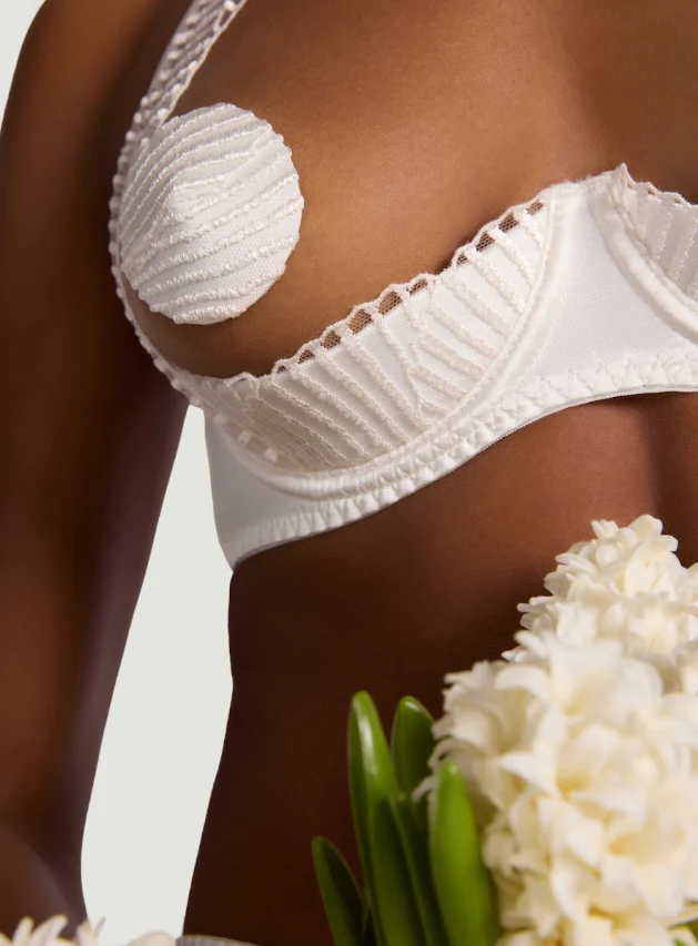 Coco de Mer Athena in Ivory Quarter Cup Bra - Image 6