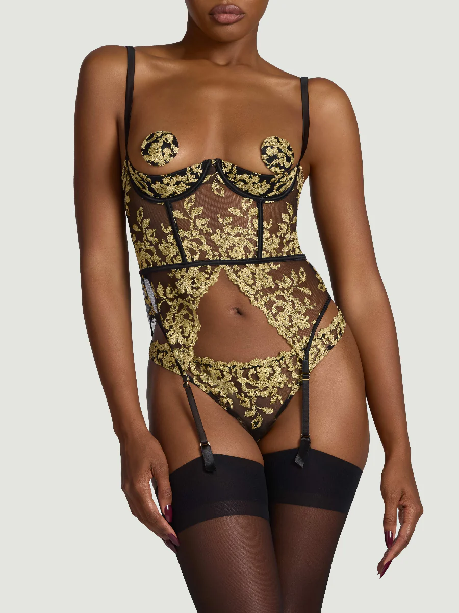 Coco de Mer Flavia Quarter Cup Basque - Image 2