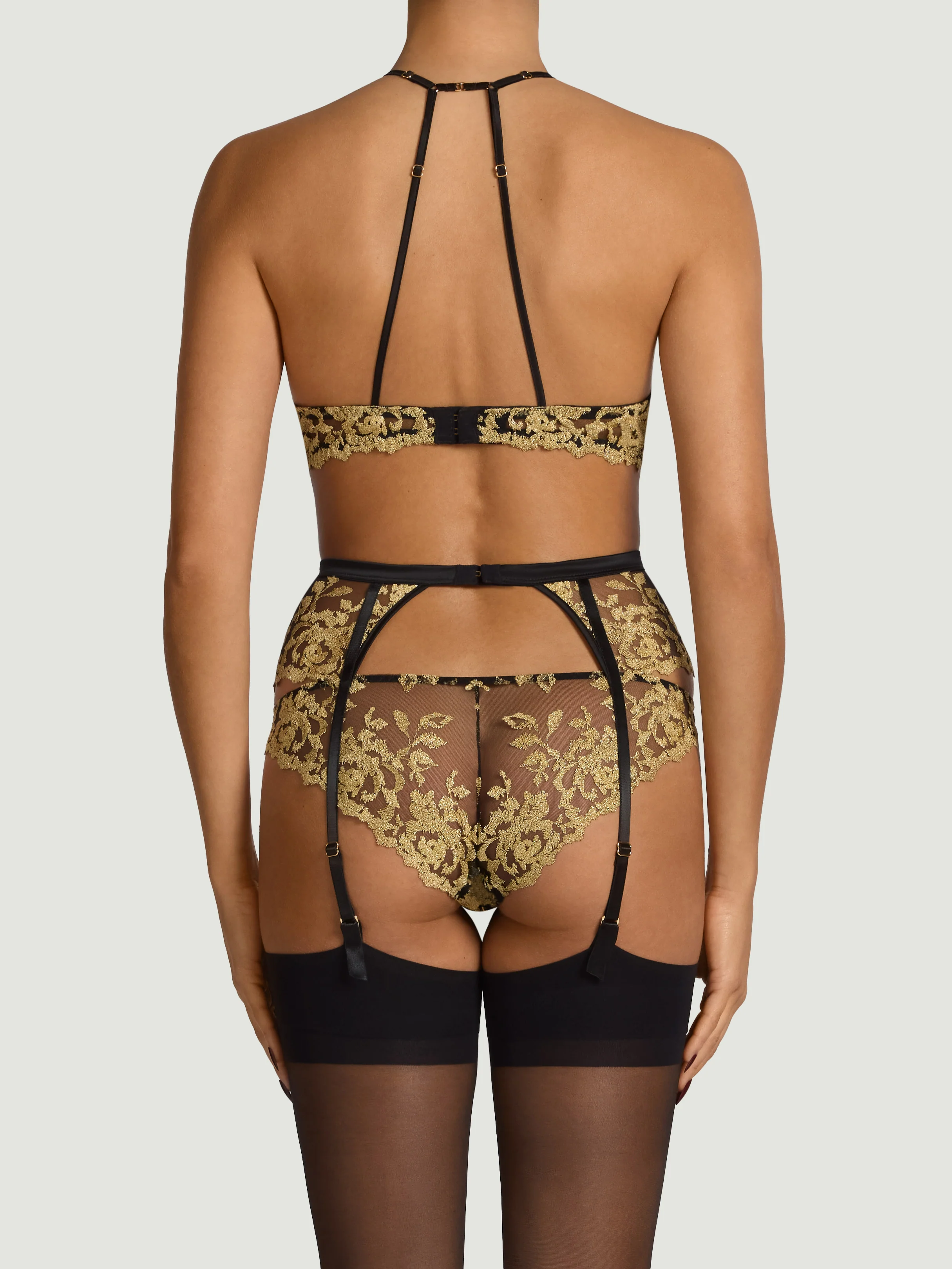 Coco de Mer Flavia Suspender Belt - Image 4