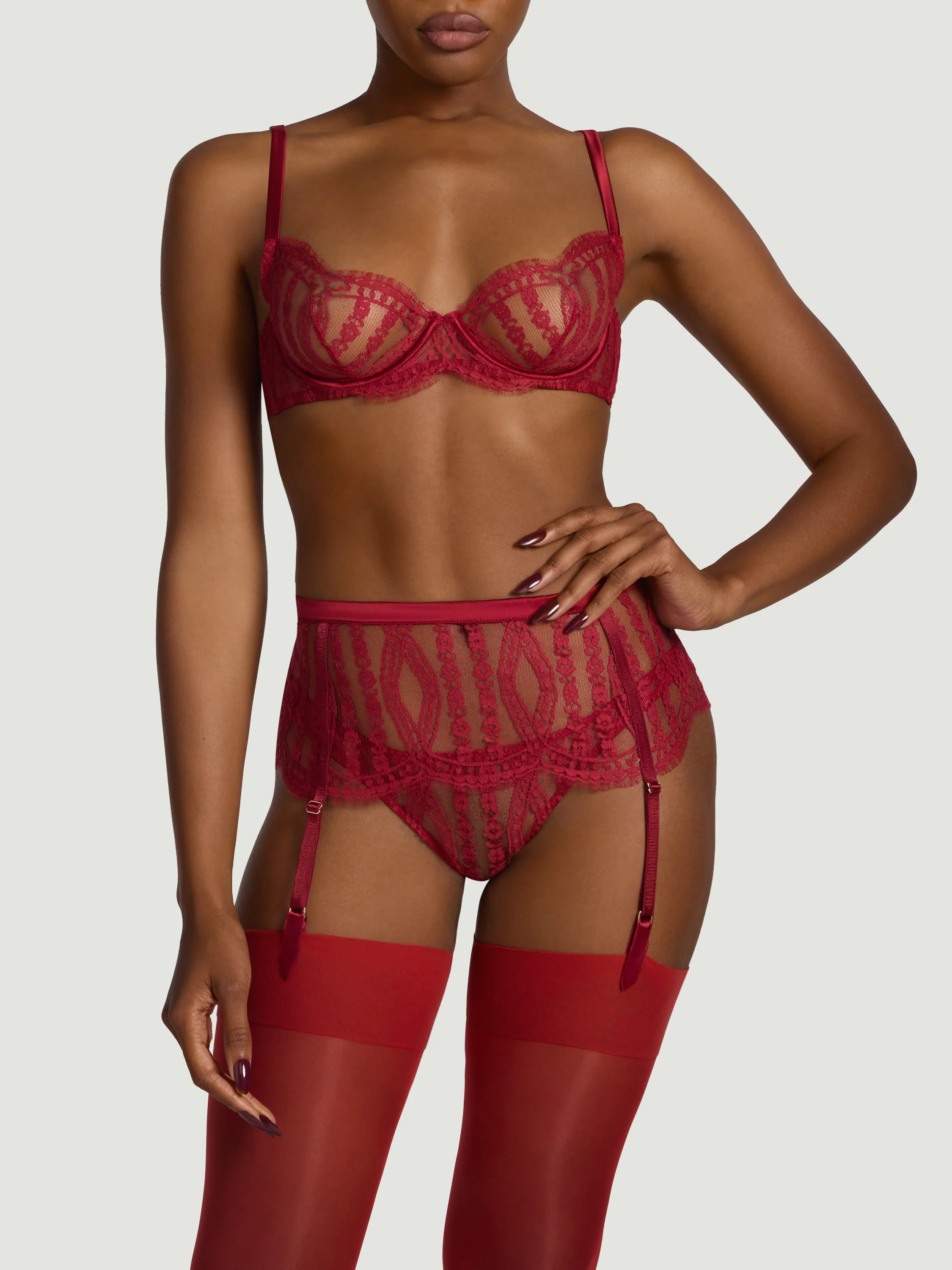 Coco de Mer Renata Plunge Bra - Image 3