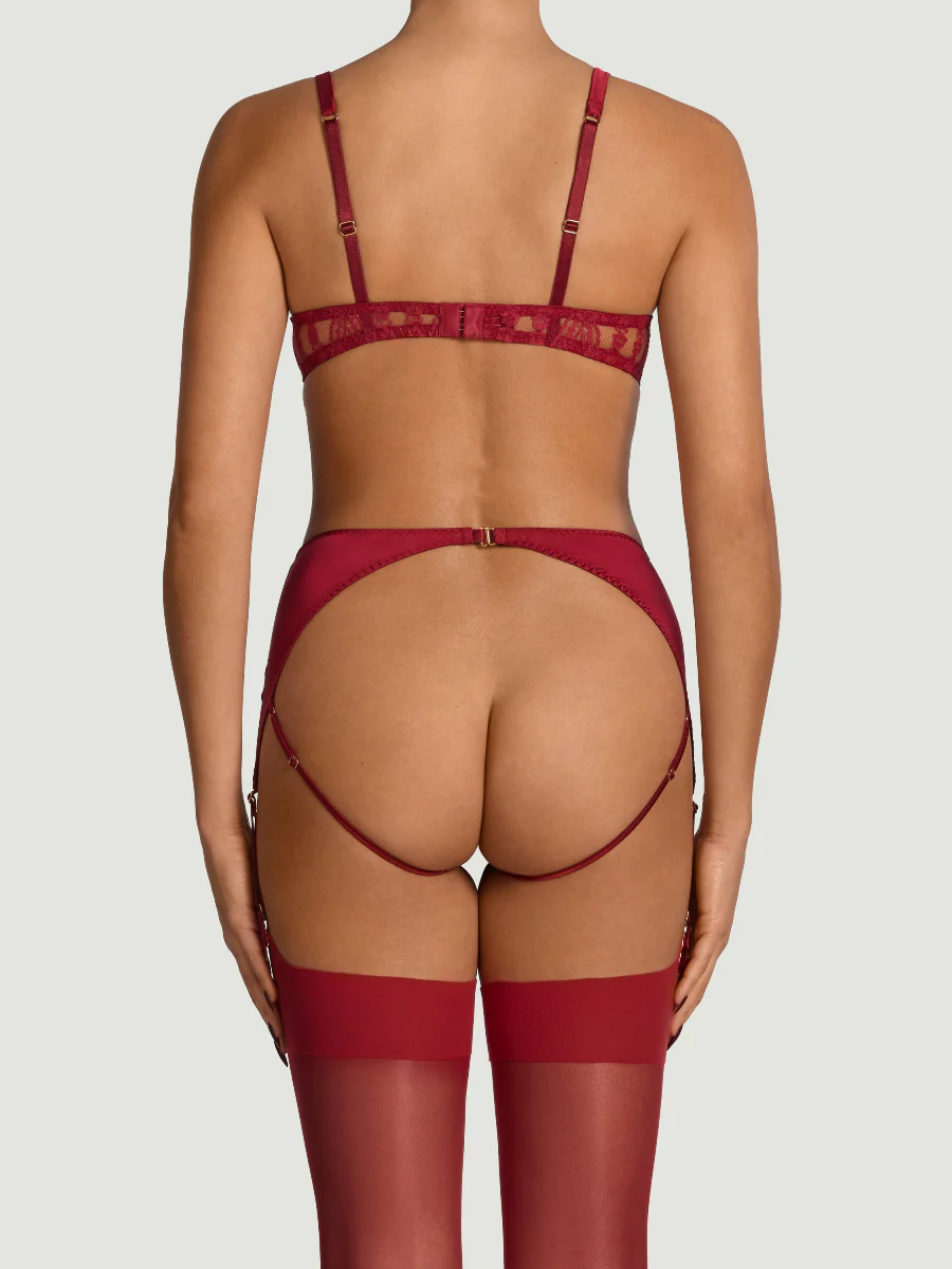 Coco de Mer Renata Open Suspender Knicker - Image 5