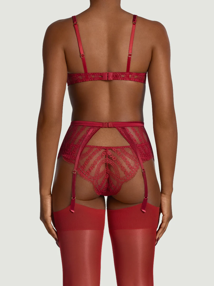 Coco de Mer Renata Suspender Belt - Image 5