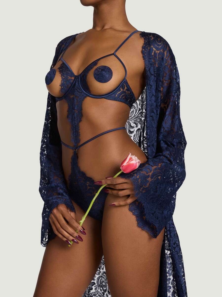 Coco de Mer Tamara Wired Open Playsuit - Image 5